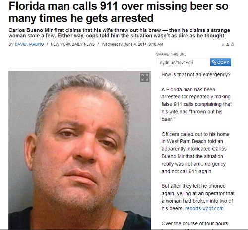 18 Crimes That Could Only Have Happened in Florida!