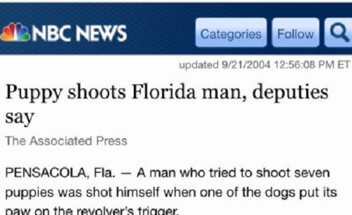 18 Crimes That Could Only Have Happened in Florida!