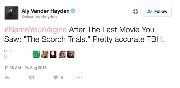 18 Women Name Their Vagina After The Last Movie They Watched!