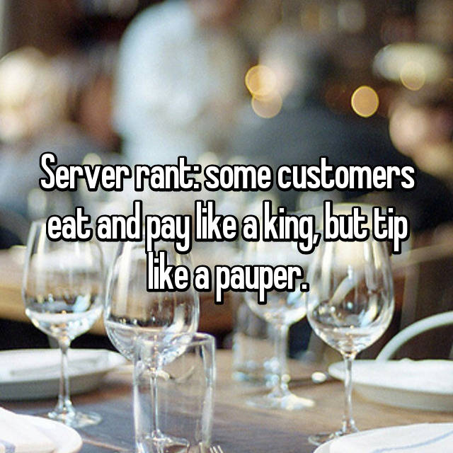 This Is What Servers Wish Customers Knew About Tipping