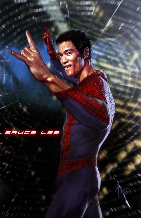 Bruce Lee Spiderman