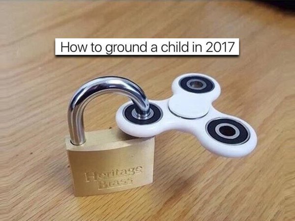 fidget my spinner - How to ground a child in 2017 14 eritage Base