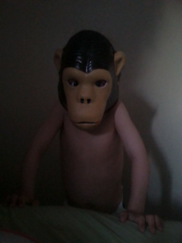 “So my son decided to wake me up wearing his new mask. Almost shit my pants.”