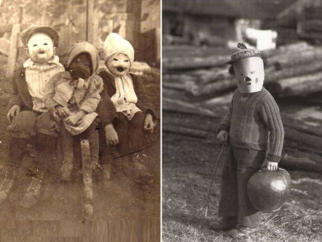 20 Frightening Vintage Macabre Images Of Halloween