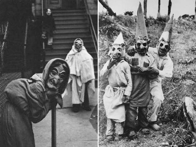 20 Frightening Vintage Macabre Images Of Halloween