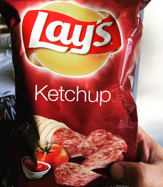 lays ketchup chips - E Lays Ketchup GrouS.