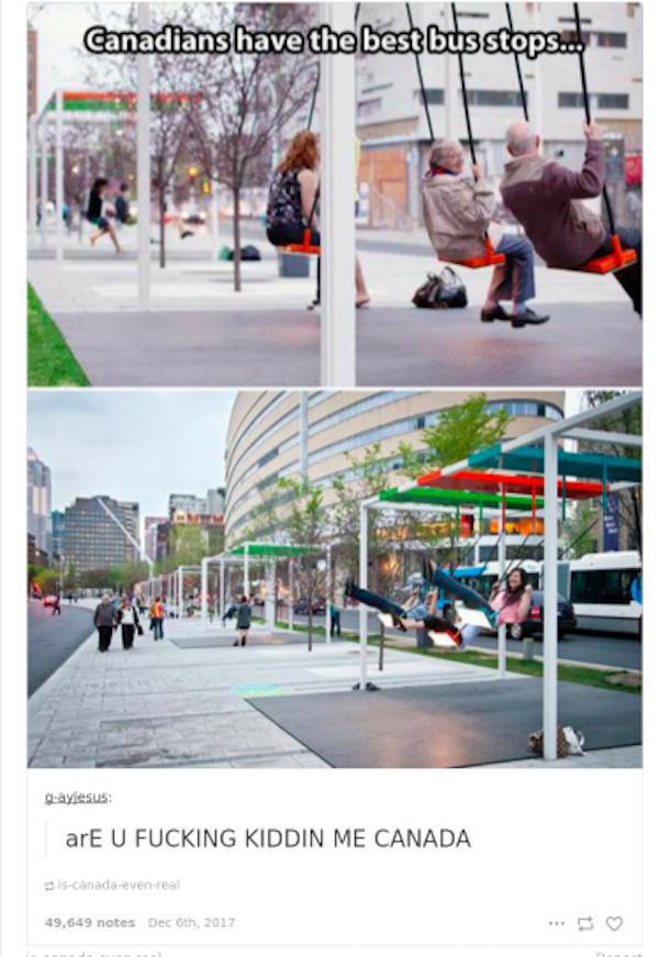 montreal bus stops - Canadians have the best bus stops... gaviesus arE U Fucking Kiddin Me Canada iscanadaeventreal 49,649 notes Dec 6th, 2017