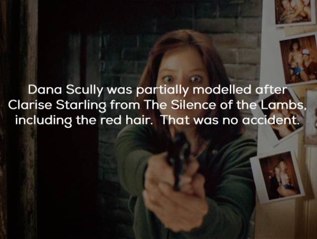 clarice starling jodie foster - Dana Scully was partially modelled after Clarise Starling from The Silence of the Lambs, including the red hair. That was no accident.
