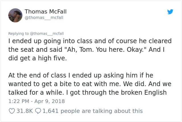 College Student Learns A Valuable Lesson From The Person He Least Expected