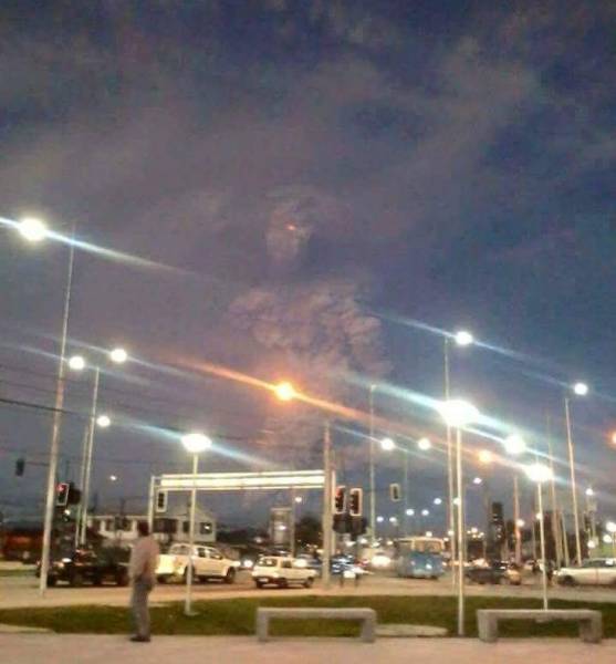 chile volcanic cloud