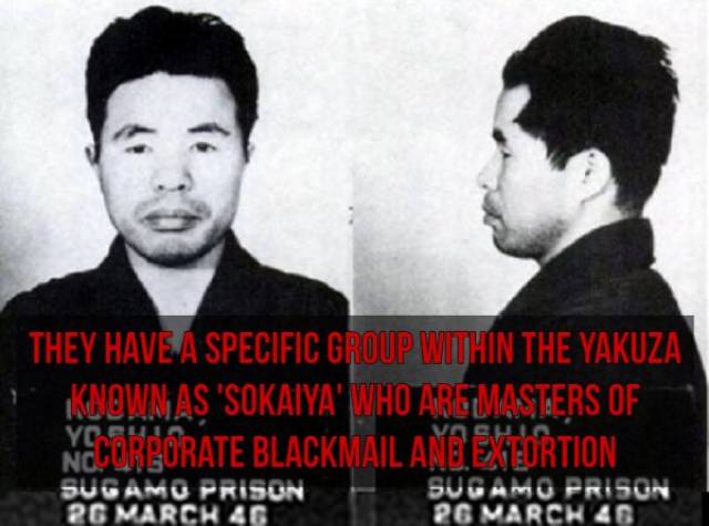 yoshio kodama - They Have A Specific Group Within The Yakuza Known As 'Sokaiya' Who Are Masters Of Nepok Borate Blackmail Ane.Exertion Sugamo Prisun Sugamo Prison 26 March 4G 26 March 26