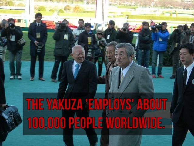 The Yakuza 'Employs' About 100,000 People Worldwide.