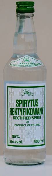 Spirytus

192 Proof, 96% alcohol.

Made in Poland.