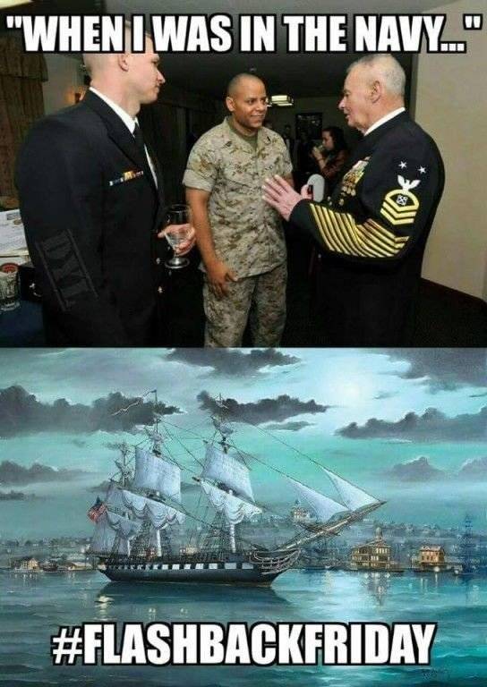military memes navy - "When I Was In The Navy..."