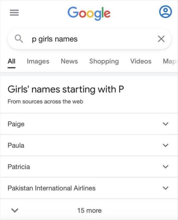 google play - Iii Google 00 a p girls names All Images News Shopping Videos Girls' names starting with P From sources across the web Paige Paula Patricia Pakistan International Airlines