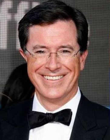 Stephen Colbert had a tumor removed from his ear when he was 10, leaving it deformed and him deaf on that side