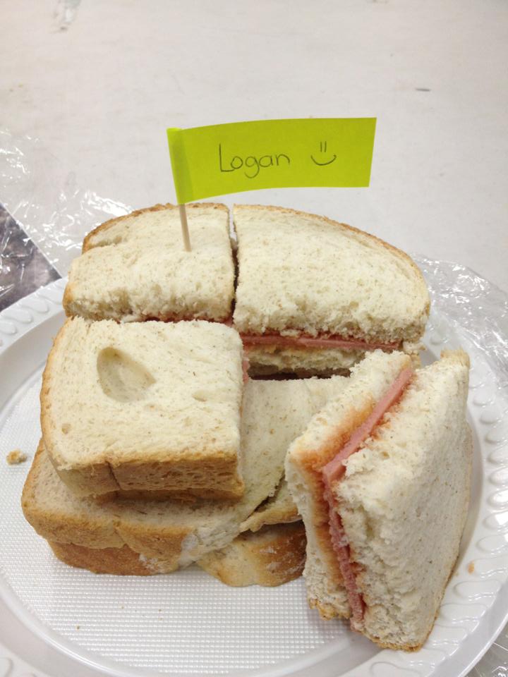 I made a boring sammich for a friend and took it to work, JUST so he would add me on Steam. He loved it! Totally worth it! "You can be my friend on Steam *insert reaL name* and you have successfully proven your gamer tag of 'Sammichboss' well done."