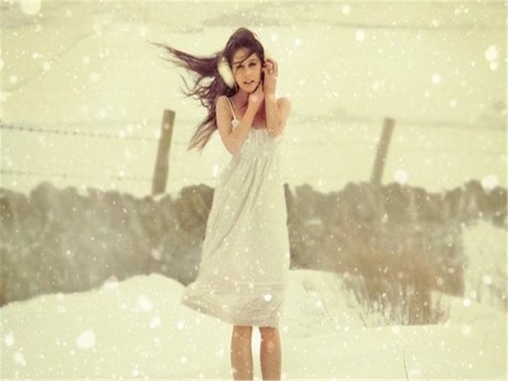 Snow never looked hotter.