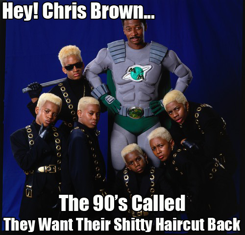 Chris Brown stole from the 90's