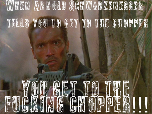 Listen to Arnold!!!