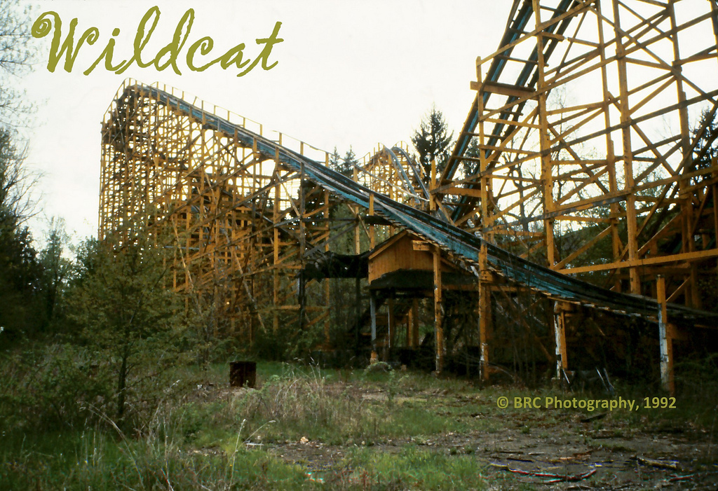 roller coaster - Wildeat Brc Photography, 1992