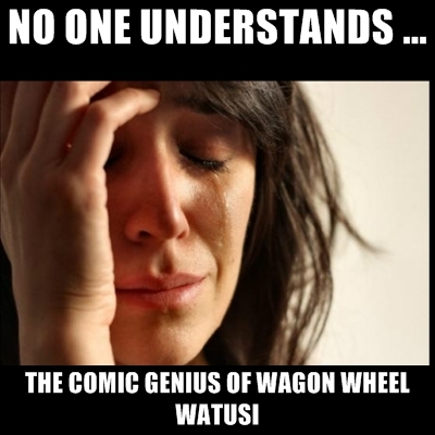 I Need Some Wagon Wheel Watusi