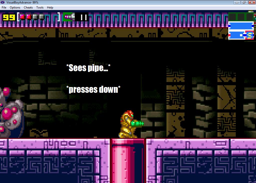 Yeeeppp! Ya know you've been playin too much mario when... you try and go down the pipes in other games. LOL