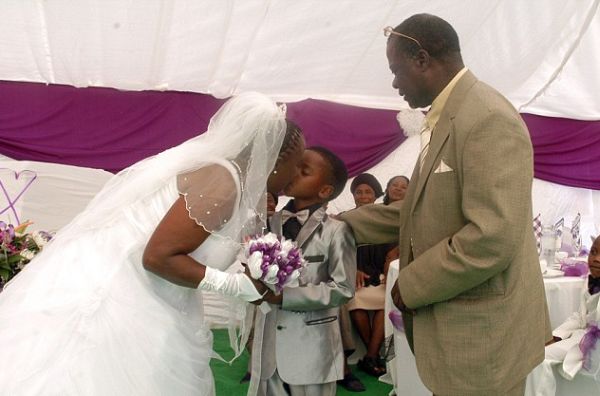 8 Year-Old Boy Marries 61 Year-Old Woman!