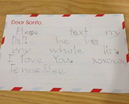 10 hilarious letters to santa