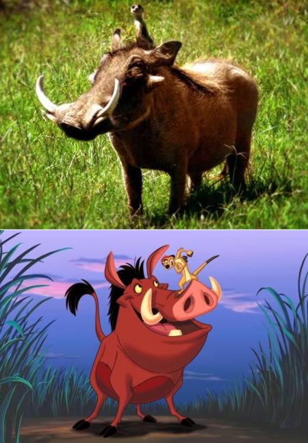 cartoons in real life