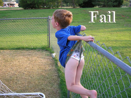 fence fails