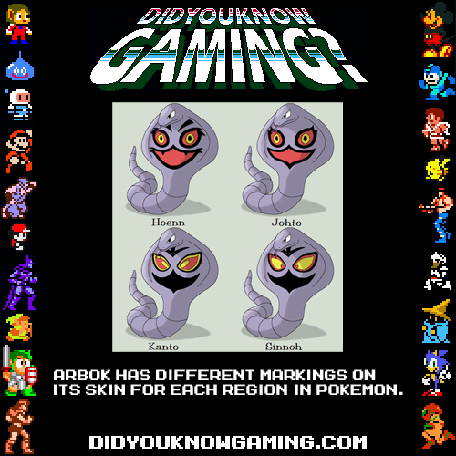 did you know pokemon?