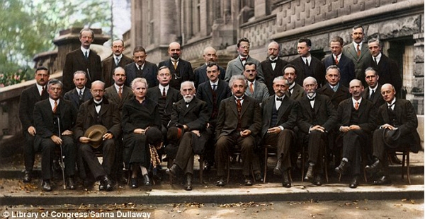 Group picture of the worlds greatest minds 1927