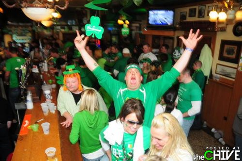 People who partied just a little too much on St Patricks day!