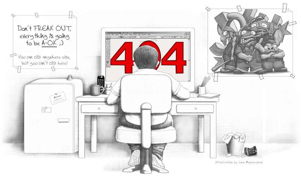 Cool 404 Error Pages