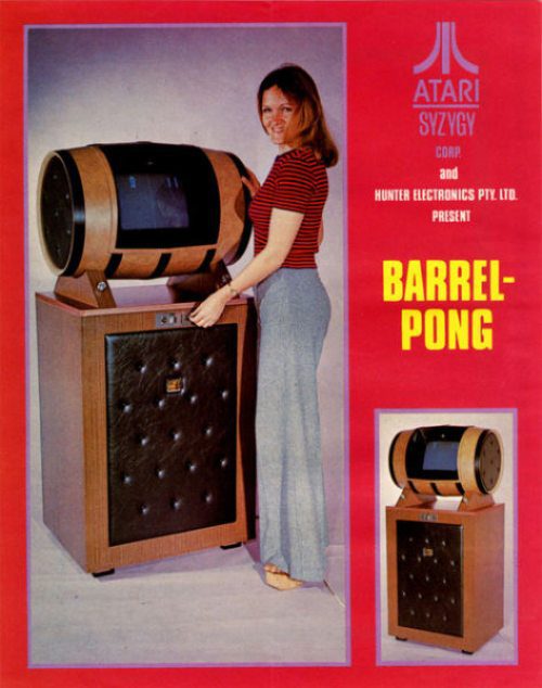 what guys want atari barrel pong - Atari Syzygy Corp and Hunter Electronics Pty. Ltd. Present Barrel Pong