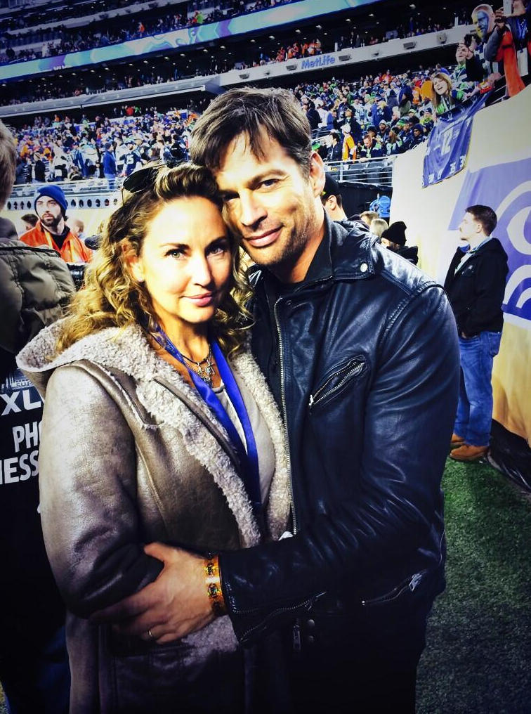 Harry Connick Jr and Jill Goodacre