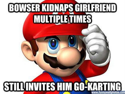 Bowser Kidnaps Girlfriend Multiple Times Still Invites Him GoKarting