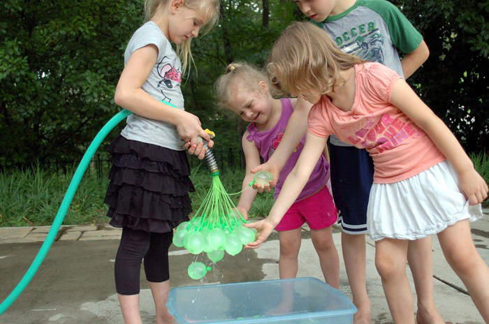 Dad Invents Tool to Fill 100 Water Balloons a Minute