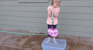 Dad Invents Tool to Fill 100 Water Balloons a Minute