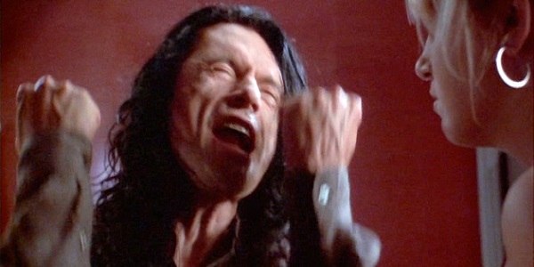 The Room. Tommy Wiseau was repeatedly rejected on this idea, so he ended up funding it himself from his own pocket. Pretty much a terrible melodrama about Tommy Wiseau and how he's this noble, wonderful, saint-like guy whose problems are worse than anyone else's. Another "so bad it's good" project that actually managed to accrue a cult following.