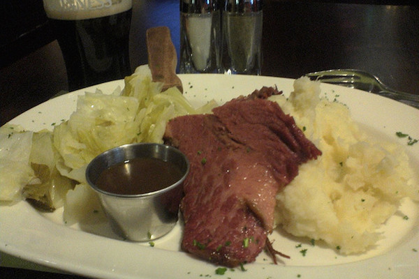 Corned beef is not eaten in Ireland on St. Patty's Day. It's not even an Irish dish.
