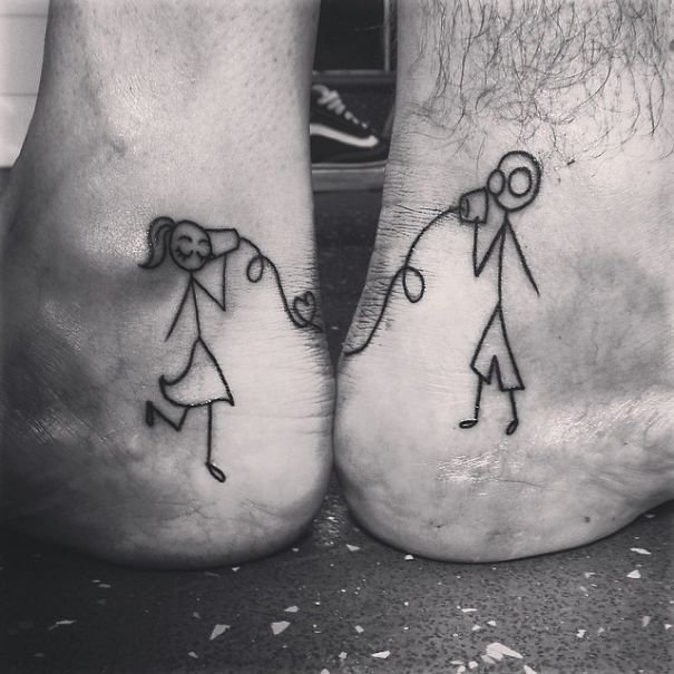 20 Cute Couple's Tattoos