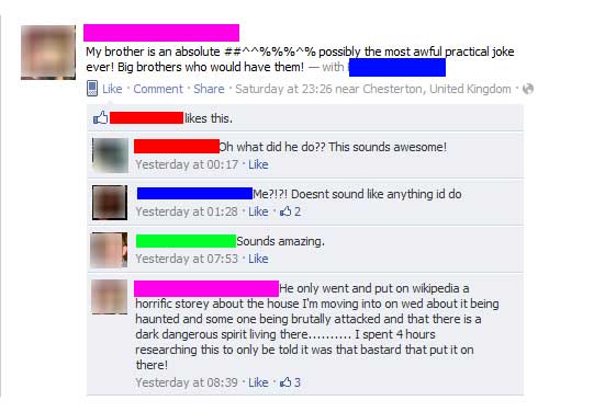 13 Magnificent Facebook Fails