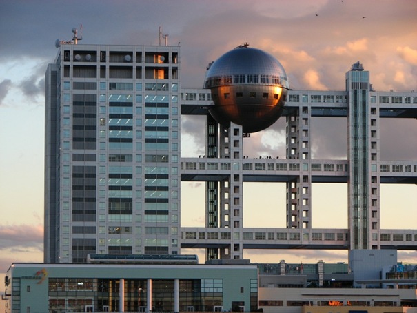Fuji television building - Tokyo, Japan