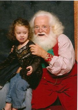 Touchy Feely Santa. Making kids and their parents uncomfortable one mall visit at a time.