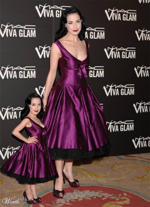 Celebrities and their Midget Clones