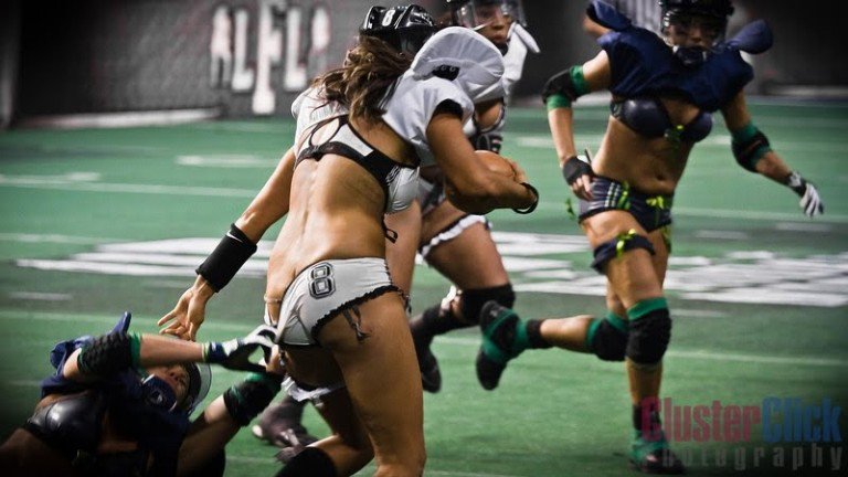 The Lingerie Football League was pretty much designed with wardrobe malfunctions in mind…so don’t be too surprised by them. I would even dare say that they’re not all that “accidental.”