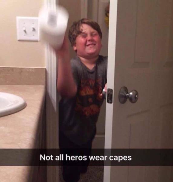 not all heroes wear capes meme - Not all heros wear capes