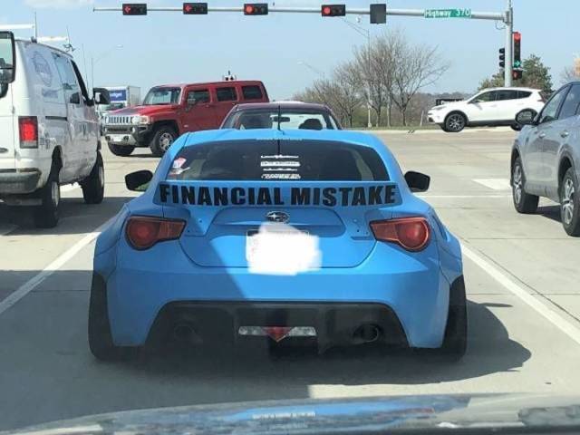 funny financial mistake spoiler - 3701 Financial Mistake